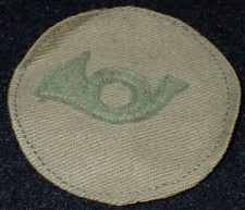 WWI Army Cavalry Bugler PFC Private First Class Wool Cotton Patch Post-Dec 1917 picture