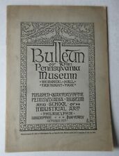 1917 October The Pennsylvania Museum Bulletin Persian lace, hats & accessories picture