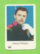 1957 Dutch Gum Card Symbolbilder Gerard Philipe picture