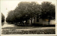RPPC Freeport Michigan United Brethren Church 1930s-50s real photo postcard picture