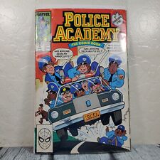 Marvel Comics Police Academy #1 1989 Vol. 1 Vintage Comic Book Sleeved Boarded picture