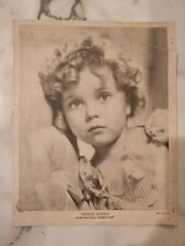 Shirley Temple Glossy Photo Print Black & White 8x10 Curley Top picture