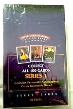 SUPER COUNTRY MUSIC TRADING CARDS SERIES 1 SEALED BOX 36 PACKS picture