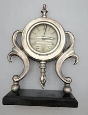 Vintage Bombay Pewter Edmond Clock Granite Base picture