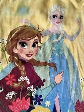 Disney Store Frozen Nightdress, Yellow Anna and Elsa Nightgown Size 9/10 picture