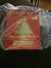 Vintage Sealed Box Christmas Snow Mica Flakes National Tinsel Mfg. Co. picture