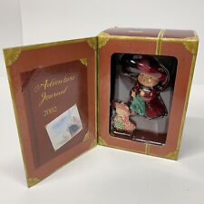 Carlton Cards Libby's Adventures 2002 Heirloom Collectors Ornament Pin & Journal picture