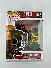 Funko POP Apex Legends BLOODHOUND SIGNED AUTO W/ INSCRIPTION 
