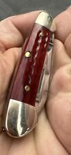Case Baby 2002 Butterbean Pocket Dark Red Bone 62132 SS. Limited picture