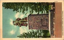 Vintage Postcard- DONNER MONUMENT, DONNER LAKE, CA. picture