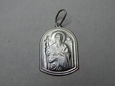 Old Vintage 925 Sterling Silver Icon Pendant  2.2 g, made in Ukraine picture