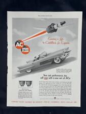 Magazine Ad* - 1954 - AC Spark Plugs - Cadillac La Espada picture