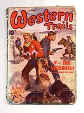 Western Trails Pulp Apr 1945 Vol. 39 #3 FR/GD 1.5 Low Grade picture