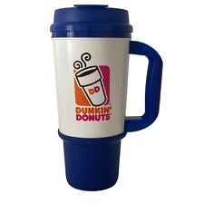 DUNKIN DONUTS COFFEE CUP 2014 TRAVEL MUG LID WHIRLEY DRINK WORKS PLASTIC 24 OZ picture