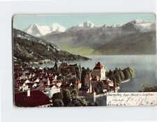 Postcard Eiger Mönch u. Jungfrau, Oberhofen, Switzerland picture