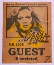 Olivia Newton-John Ticket Pass Grease Original Vintage Totally Hot UK Tour 1978 picture