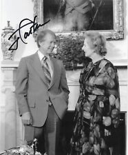 Jimmy Carter Signed 8x10 With Margaret Thatcher Photo Autographed  JSA coa picture