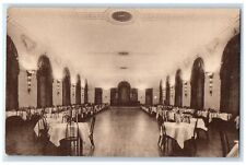 c1940 Main Ballroom Hotel Bond Interior Hartford Connecticut CT Vintage Postcard picture
