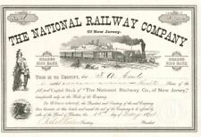 National Railway Co. - Stock Certificate - Railroad Stocks picture