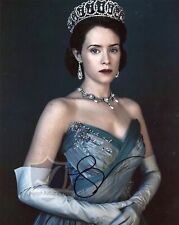 Claire Foy THE CROWN Signed 10x8 Photo OnlineCOA AFTAL picture