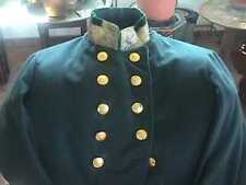 1895 Vintage Austro-Hungarian Major's Frock Coat: 19 Gold Buttons picture