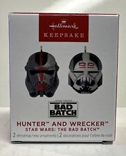 2023 Hallmark Keepsake Star Wars Hunter And Wrecker Miniature Ornaments picture