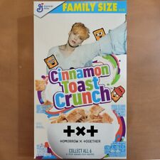 TXT Hueningkai Tomorrow x Together Cereal Cinnamon Toast Crunch 18.8 OZ BOX picture