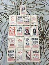 1938 Red Crown Gasoline Advertising Playing Cards picture