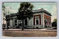 Battle Creek MI-Michigan, U.S. Post Office, Antique Vintage c1911 Postcard picture