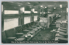 The Scout Santa Fe Transcontinental Train Club Lounge Train Car 1941 picture