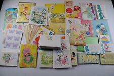 Vintage Stationery LOT Large Assortment Hallmark and More picture