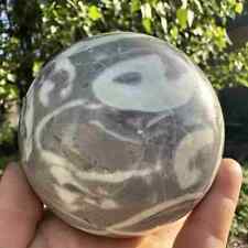 1025g Natural Thousand Eyes Stone ball crystal Quartz polished Sphere Reiki picture