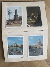 Album with Postcards of the USSR Architecture Moscow Clean 50-70s picture