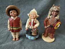 Set Of 3 - All Gods Children Collectibles - Juan, Katrina, Red Fox picture