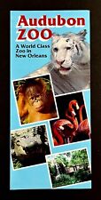 1980s Audubon World Class Zoo New Orleans Louisiana LA Vintage Travel Brochure picture