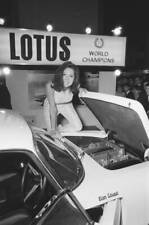 Diana Rigg Avengers poses on a Lotus Elan show October 1965 Old Photo picture