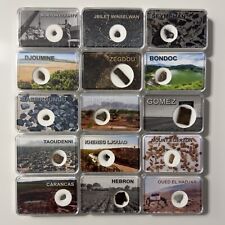 15 x METEORITE LOT BOX DISPLAY SET w/COAs - SPACE ASTRONOMY GIFT picture