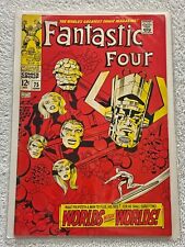 Fantastic Four #75, 1968 Marvel Comics, Silver Surfer Galactus, Jack Kirby Cover picture