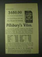 1900 Pillsbury's Vitos Wheat Food Ad - $680.00 (Six Hundred and Eighty Dollars) picture