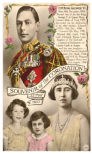 Mint England Souvenir Picture Postcard HM King George VI Coronation 1937 picture