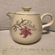 Vintage Teapot with Pink Floral Accent picture