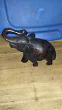 wood carved African Elephant statue picture