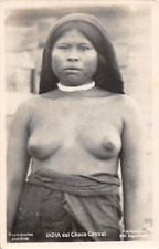GRAN CHACO, ARGENTINA ~ SEMI-NUDE INDIAN WOMEN, REAL PHOTO PC ~ dated 1952 picture