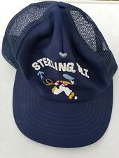vintage cap hat mesh back snap STERLING SALT picture