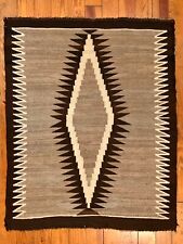EXCEPTIONAL NAVAJO HUBBELL TRADING POST RUG,BEAUTIFUL HANDSPUN BACKGROUND,EXCLT picture