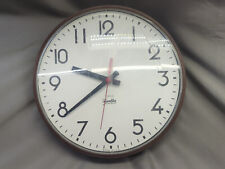 Vintage Franklin School Classroom Wall Clock Made in USA Works picture