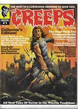 THE CREEPS 1 Magazine ~ Warrant Publishing . Horror . Collector's Edition @2014 picture