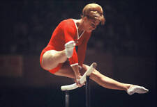 1960s Larysa Latynina Of Soviet Union In The Uneven Bars 1 Gymnastics Old Photo picture