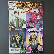 War of the Realms Omega #1 Rare Second Print Variant Loki Valkyrie Marvel 2019 picture