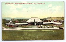 Postcard General View Phipps Conservatory Pittsburgh Pennsylvania PA c.1909 picture